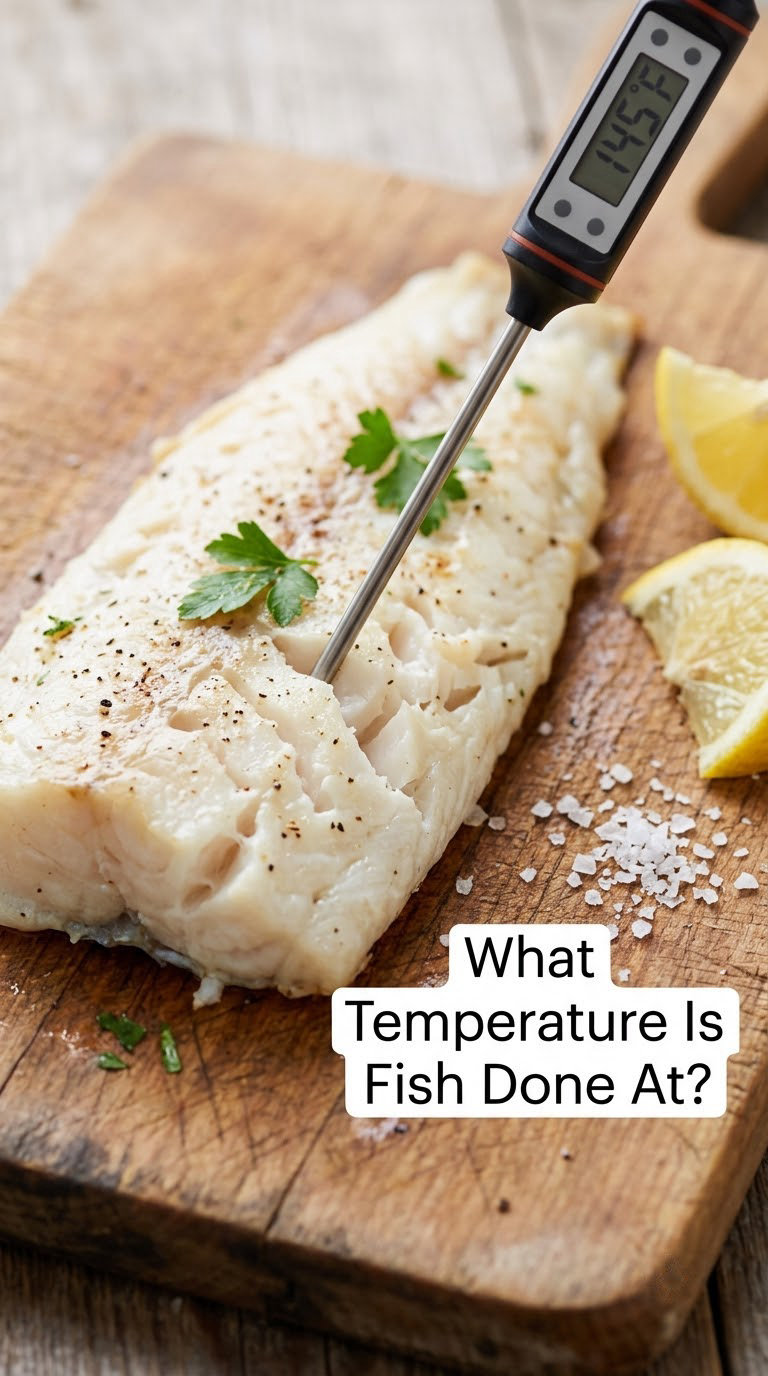 What Temperature Is Fish Done At?