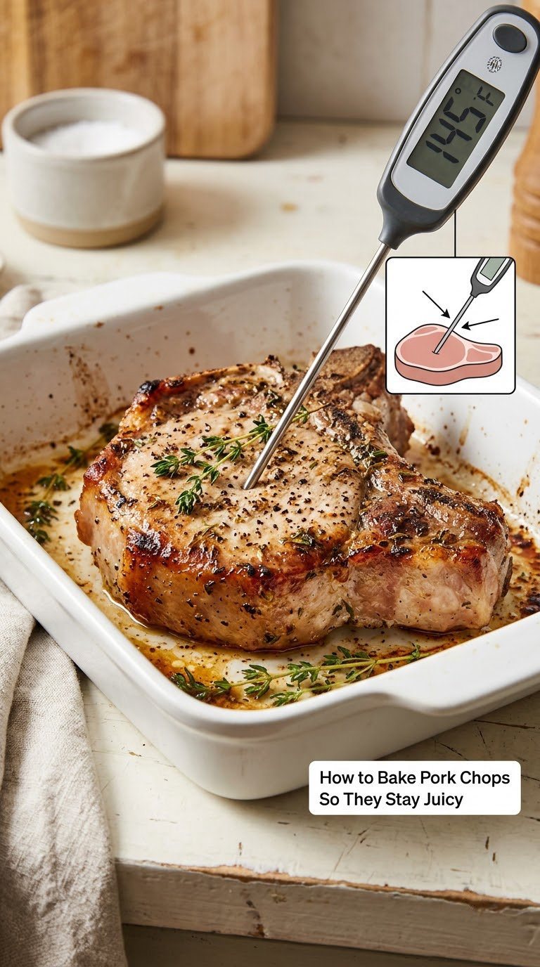 How to Bake Pork Chops So They Stay Juicy