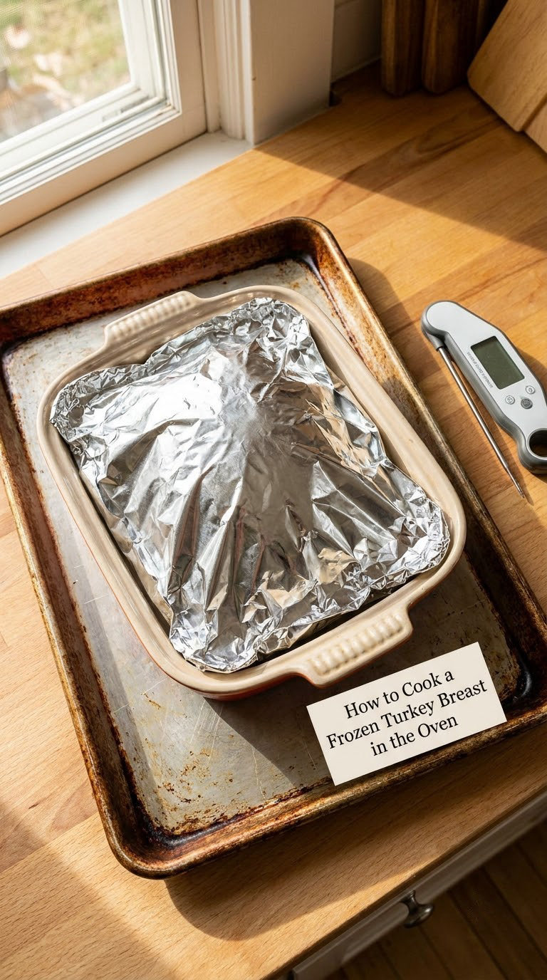 How to Cook a Frozen Turkey Breast in the Oven