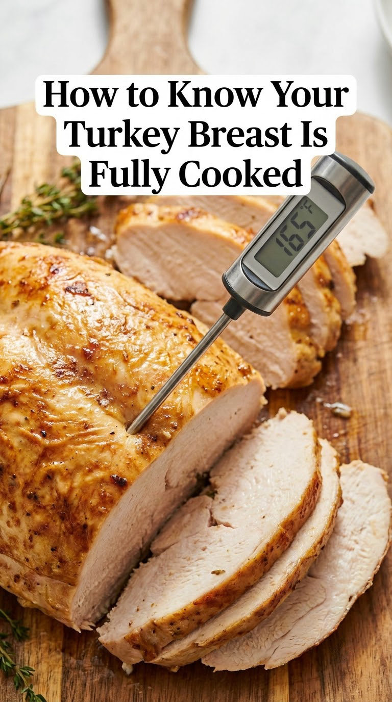 How to Know Your Turkey Breast Is Fully Cooked