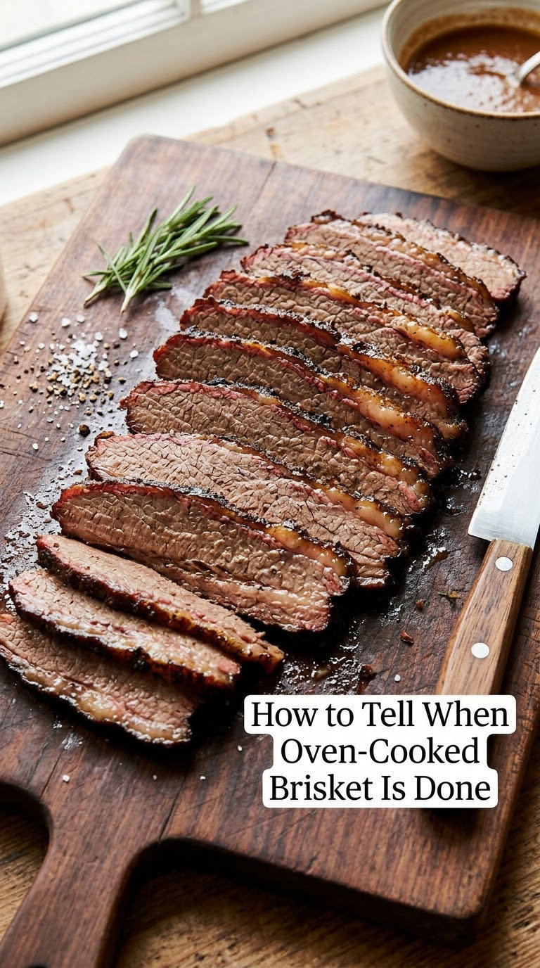 How to Tell When Oven-Cooked Brisket Is Done