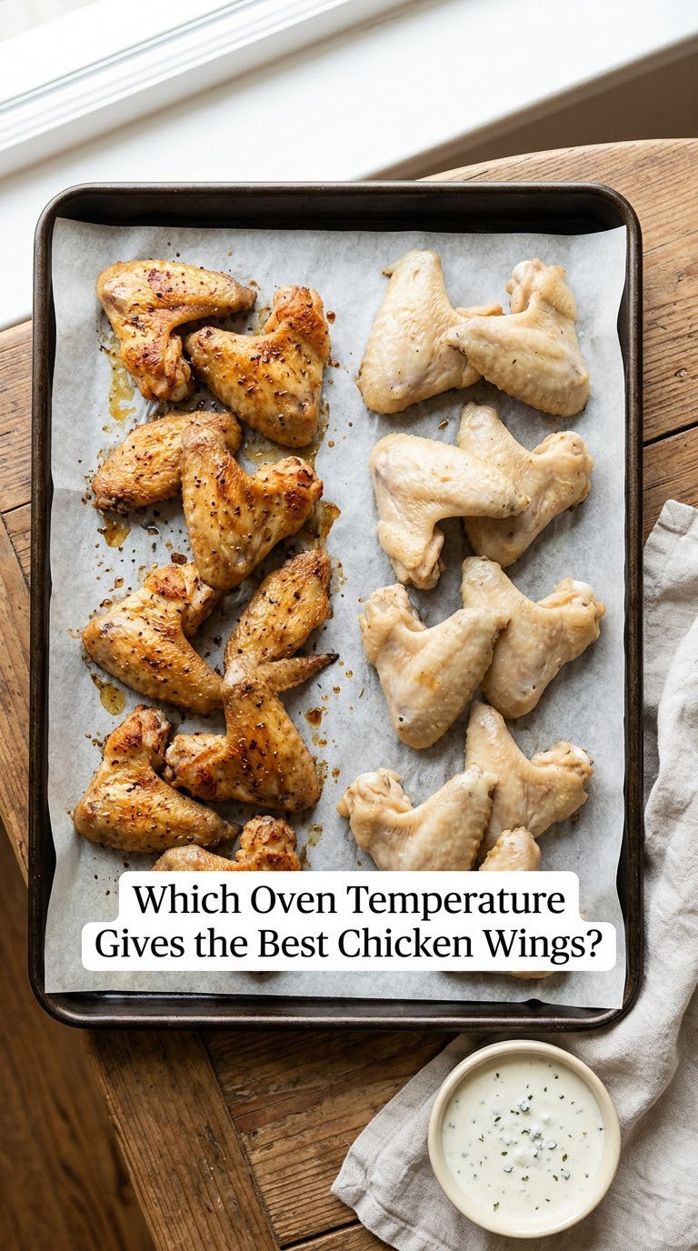 Which Oven Temperature Gives the Best Chicken Wings?