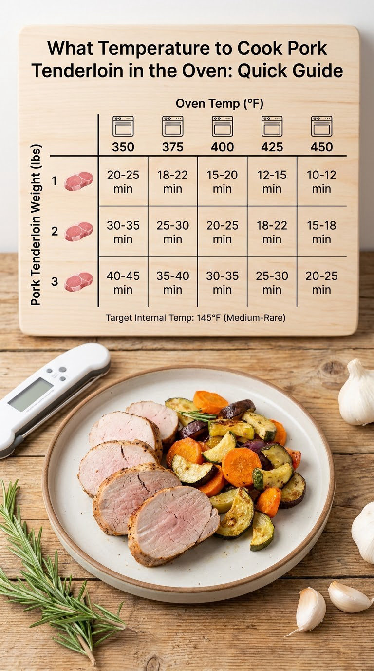 What Temperature to Cook Pork Tenderloin in the Oven: Quick Guide
