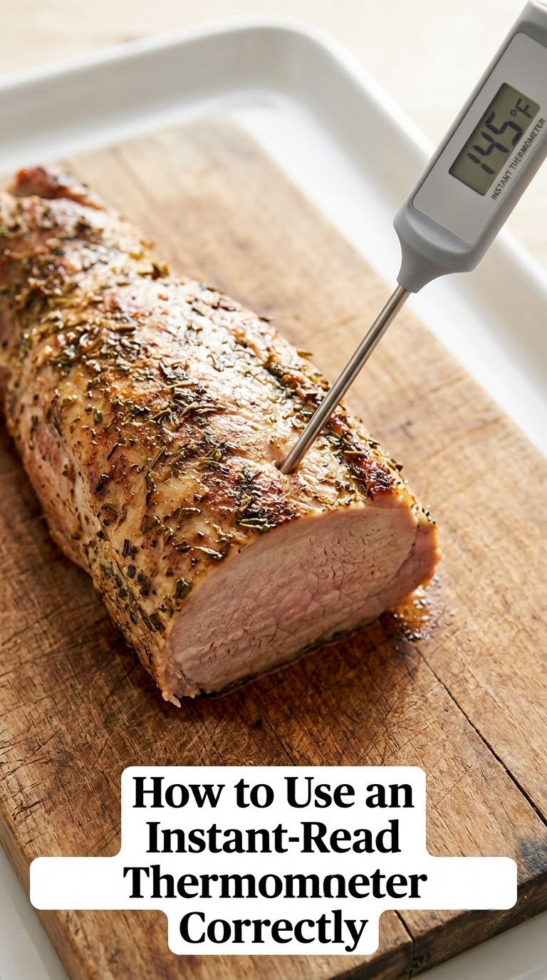 How to Use an Instant-Read Thermometer Correctly